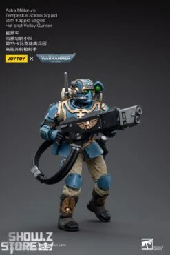 JoyToy Source 1/18 Warhammer 40K Astra Militarum Tempestus Scions Squad 55th Kappic Eagles Hot-Shot Volley Gunner -Figure Forge Outlet Store 85380394cd