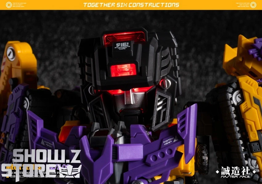 Master Made SDT-09 Demolisher Devastator Limited Yellow Version Full Set Of 6 17 Master Made SDT-09 Demolisher Devastator Limited Yellow Version Full Set Of 6 - Image 17