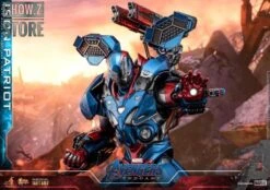 Hot Toys HotToys HT MMS547D34 1/6 Avengers: Endgame Iron Patriot Iron Man Collectible Figure -Figure Forge Outlet Store 8722384480