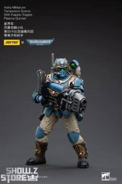 JoyToy Source 1/18 Warhammer 40K Astra Militarum Tempestus Scions Squad 55th Kappic Eagles Plasma Gunner -Figure Forge Outlet Store 87a17575ef