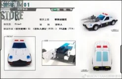 IronTrans M-01 M01 Mini Series Police Car Prowl 19 IronTrans M-01 M01 Mini Series Police Car Prowl -Figure Forge Outlet Store 89212b5234