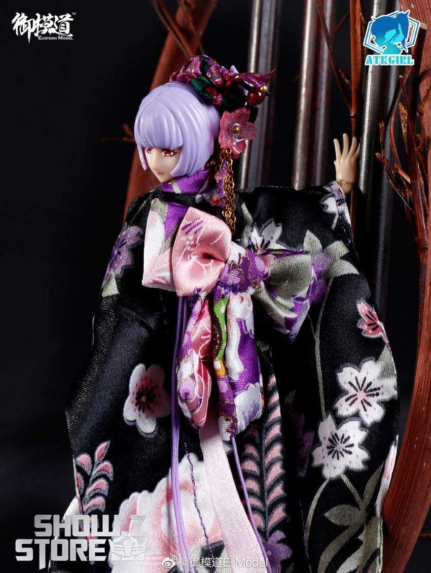 Eastern Model 1/12 ATK Girl Yorya’s Formal Wear Long-sleeved Kimono Set 6 Eastern Model 1/12 ATK Girl Yorya’s Formal Wear Long-sleeved Kimono Set - Image 6