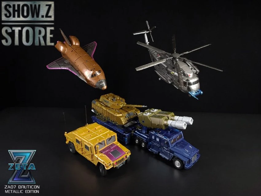 Zeta Toys ZA-07 Bruticon Bruticus Metallic Edition Full Set Of 5 8 Zeta Toys ZA-07 Bruticon Bruticus Metallic Edition Full Set Of 5 - Image 8