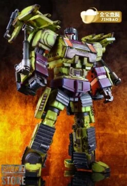 Jinbao Oversized Devastator Battle Damaged Version Full Set Of 6 Gravity Builder -Figure Forge Outlet Store 96683c86a1