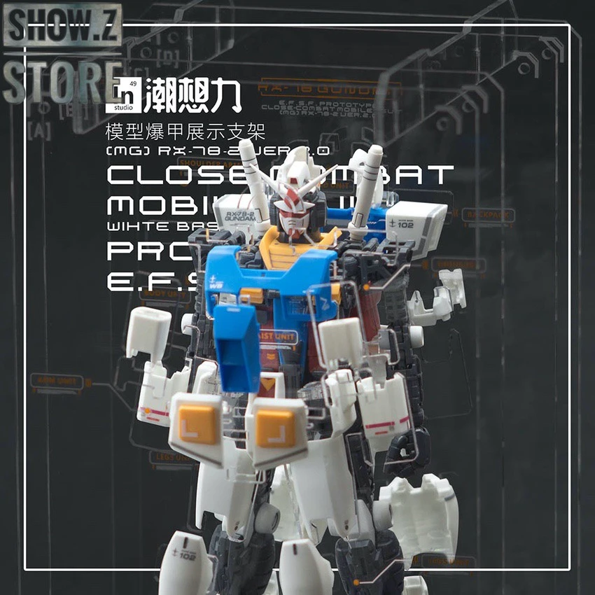 Inforce MG02 MG 1/100 RX-78-2 GUNDAM Ver.2.0 Internal Structure Showcase Display 7 Inforce MG02 MG 1/100 RX-78-2 GUNDAM Ver.2.0 Internal Structure Showcase Display - Image 7