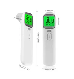 FDA Approved Multi-Purpose Non-Contact Infrared Forehead Thermometer 24 FDA Approved Multi-Purpose Non-Contact Infrared Forehead Thermometer -Figure Forge Outlet Store 9846585ca2