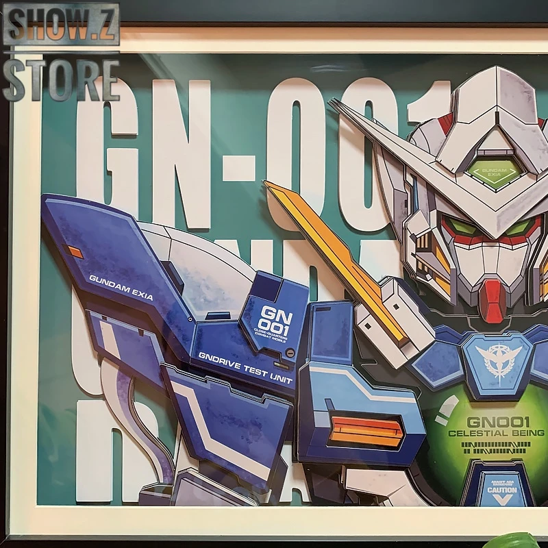 ChenFu Studio GN-001 Gundam Exia 3D Wall Art Decoration Picture 4 ChenFu Studio GN-001 Gundam Exia 3D Wall Art Decoration Picture - Image 4