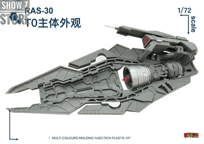 Rodams 1/72 RAS-30 RX-78GP03S Gundam Clear Version Model Kit 14 Rodams 1/72 RAS-30 RX-78GP03S Gundam Clear Version Model Kit - Image 14