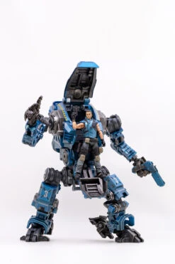JoyToy Source Acid Rain 1/18 Freeman Machine Armor W/ Pilot Mechas & Soldiers Figure Set Navy Blue Version -Figure Forge Outlet Store a0858eb546