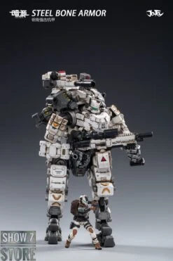 JoyToy Source 1/25 Steel Bone Armor White Color W/ 2nd Pilot 26 JoyToy Source 1/25 Steel Bone Armor White Color W/ 2nd Pilot -Figure Forge Outlet Store a08bad7ed0