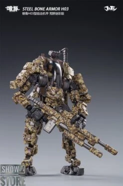 JoyToy Source 1/25 H03 Steel Bone Attack Mecha Desert Color W/ Pilot -Figure Forge Outlet Store a34d27e2ef