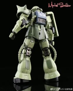 Metal Soldier 1/100 MS01 ZAKUII MS-01 MS-06 ZAKU2 Green Chogokin Metal Build -Figure Forge Outlet Store a4906a9ab5