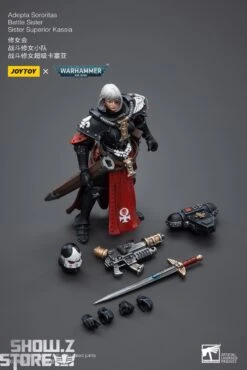 JoyToy Source 1/18 Warhammer 40K Adepta Sororitas Battle Sister Sister Superior Kassia 11 JoyToy Source 1/18 Warhammer 40K Adepta Sororitas Battle Sister Sister Superior Kassia -Figure Forge Outlet Store a8a00b4b22