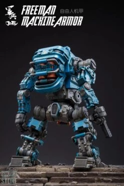 JoyToy Source Acid Rain 1/18 Freeman Machine Armor W/ Pilot Mechas & Soldiers Figure Set Navy Blue Version -Figure Forge Outlet Store b05d37e4b6