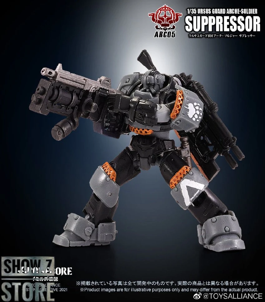 Toys Alliance ARC-05 Ursus Guard Arche-Soldier Suppressor 5 Toys Alliance ARC-05 Ursus Guard Arche-Soldier Suppressor - Image 5