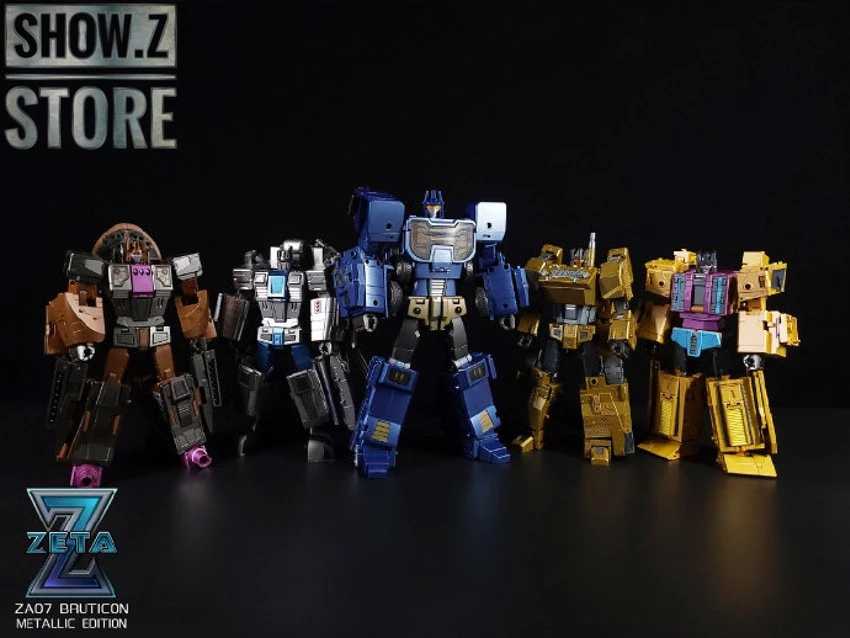 Zeta Toys ZA-07 Bruticon Bruticus Metallic Edition Full Set Of 5 9 Zeta Toys ZA-07 Bruticon Bruticus Metallic Edition Full Set Of 5 - Image 9