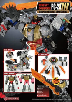 Perfect Effect PE PC-23 Perfect Combiner Upgrade Kit For POTP Volcanicus -Figure Forge Outlet Store c1aaf790aa