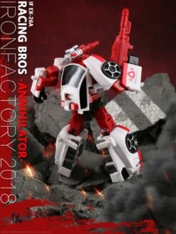 IronFactory EX-26A Racing Bros Annihilator Red Alert -Figure Forge Outlet Store c7845ded45