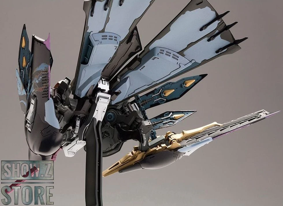 Kotobukiya Ikaruga 1/144 Hitekkai Ginkei Black Version Model Kit 7 Kotobukiya Ikaruga 1/144 Hitekkai Ginkei Black Version Model Kit - Image 7