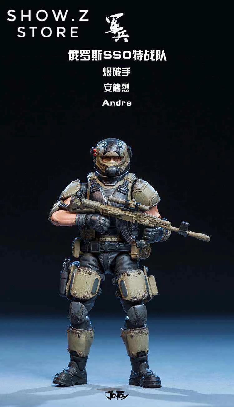 JoyToy Source Acid Rain 1/18 Russian Reengineering Soldier SSO Special War Set Of 3 Figures 9 JoyToy Source Acid Rain 1/18 Russian Reengineering Soldier SSO Special War Set Of 3 Figures - Image 9