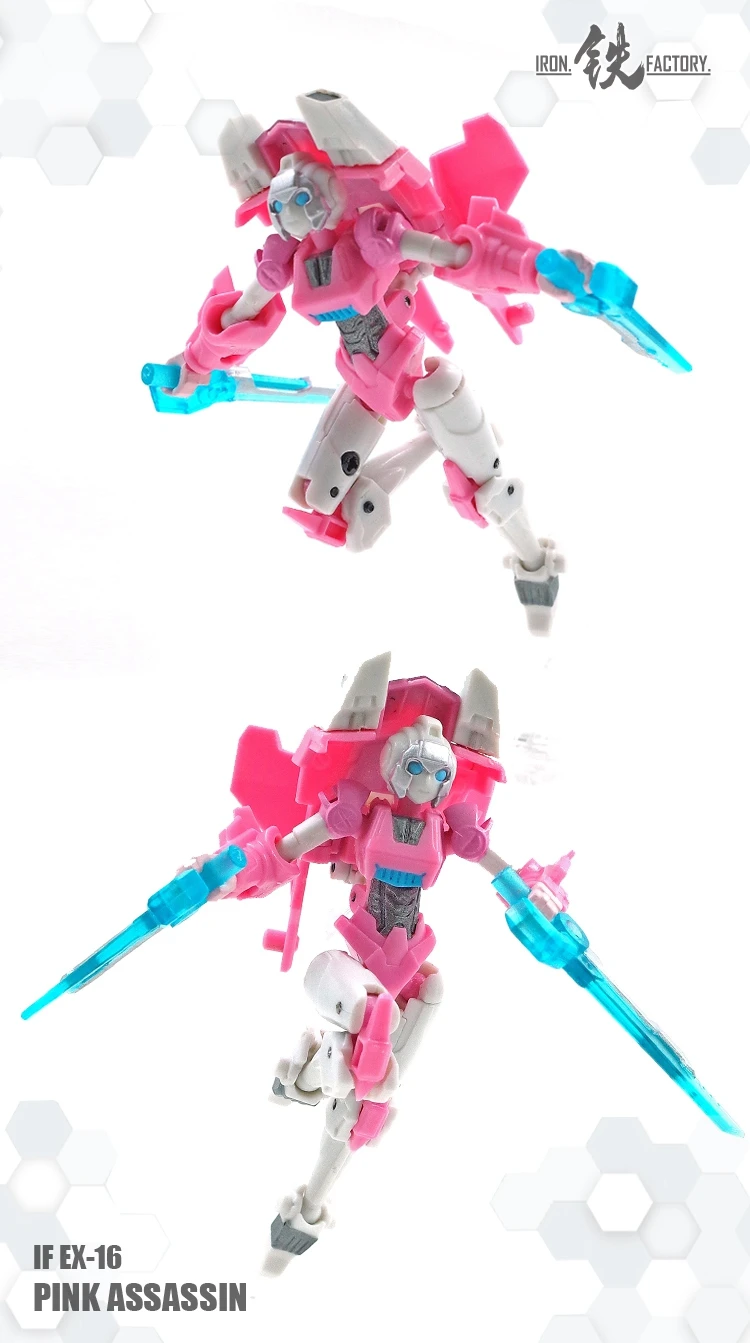 IronFactory IF-EX16 Pink Assassin Arcee 4 IronFactory IF-EX16 Pink Assassin Arcee - Image 4