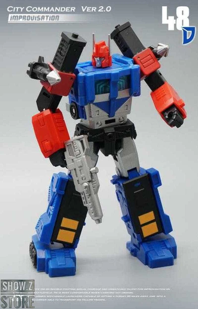MechFansToys MF48D City Commander Ultra Magnus Version 2.0 Diaclone Color Scheme 3 MechFansToys MF48D City Commander Ultra Magnus Version 2.0 Diaclone Color Scheme - Image 3