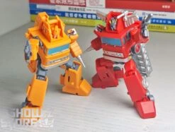 Magic Square MS-B01A Architect Inferno & MS-B02A Fire Extinguisher Grapple Metallic Color Version Set Of 2 -Figure Forge Outlet Store cc71a0d187