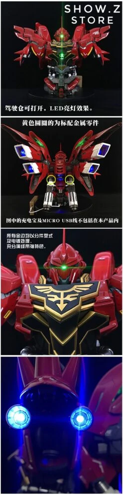 BSC Yihui YH Model 1/35 MSN-06S MNS06S SINANJU New Zeon Customized Gundam Bust Model Kit -Figure Forge Outlet Store d1d5de8bb5