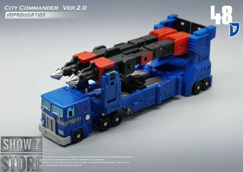 MechFansToys MF48D City Commander Ultra Magnus Version 2.0 Diaclone Color Scheme 8 MechFansToys MF48D City Commander Ultra Magnus Version 2.0 Diaclone Color Scheme - Image 8