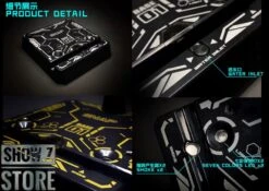 SNAP Remote Smoke Display Stand W/ LED Gold Version -Figure Forge Outlet Store d3b7612a98