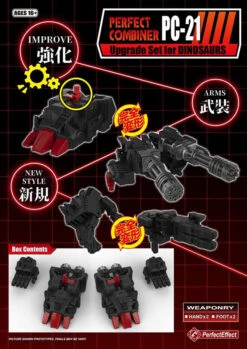 Perfect Effect PE PC-21 Perfect Combiner Upgrade Kit For POTP Volcanicus -Figure Forge Outlet Store d85522cd4d