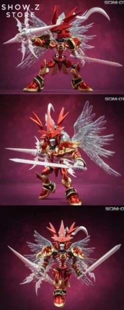 TungMung EX SDM-01 SDM01 Digital Monster Digimon Dukemon Gallantmon Crimson Mode NX Style -Figure Forge Outlet Store daffe504d5