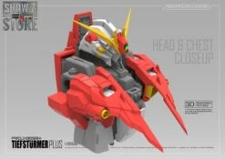 Mechanicore Hobby Studio 1/120 PROJ-0033+ 2.0 MSA-0011(Bst)303E Deep Striker Gundam Tief Sturmer Plus Camouflage Red Standard Version -Figure Forge Outlet Store dc5b0945e3