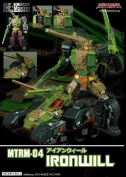MakeToys MT RM-04 Ironwill Hardhead -Figure Forge Outlet Store dc6994053b
