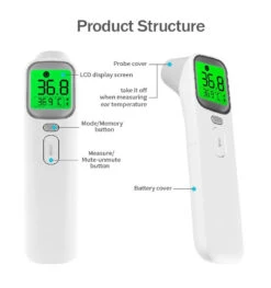 FDA Approved Multi-Purpose Non-Contact Infrared Forehead Thermometer 27 FDA Approved Multi-Purpose Non-Contact Infrared Forehead Thermometer -Figure Forge Outlet Store dc972196b2