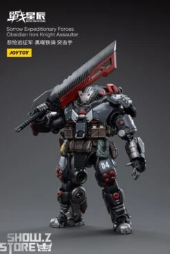 JoyToy Source 1/18 Sorrow Expeditionary Forces Obsidian Iron Knight Assaulter -Figure Forge Outlet Store dcabf48195