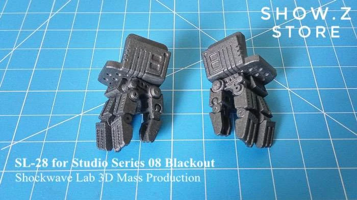 Shockwave Lab SL-28 Posable Hands For Studio Series SS-08 Blackout Upgrade Kit 6 Shockwave Lab SL-28 Posable Hands For Studio Series SS-08 Blackout Upgrade Kit - Image 6