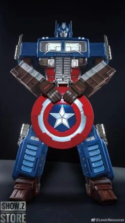 Lewin Resources Captain America Shield For LW-01A Optimus Prime -Figure Forge Outlet Store df998d1de1