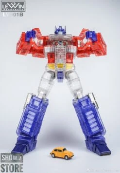Lewin Resources LW-01B Optimus Prime Clear Limited Edition W/ LED -Figure Forge Outlet Store e3c37b18f0
