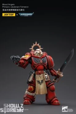 JoyToy Source 1/18 Warhammer 40K Blood Angels Primaris Lieutenant Tolmeron -Figure Forge Outlet Store e8100feadf