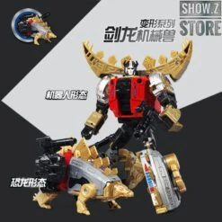 Black Mamba H6002-4B Raptor Slash & H6002-7B Robot Force Volcanicus Oversized Combiner Set Of 6 -Figure Forge Outlet Store e83fb83662