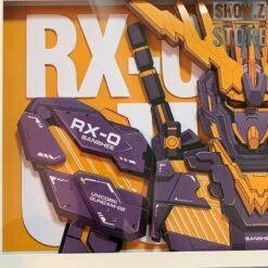 ChenFu Studio RX-0 Unicorn Gundam 02 Banshee 3D Wall Art Decoration Picture -Figure Forge Outlet Store e97c46cf8a