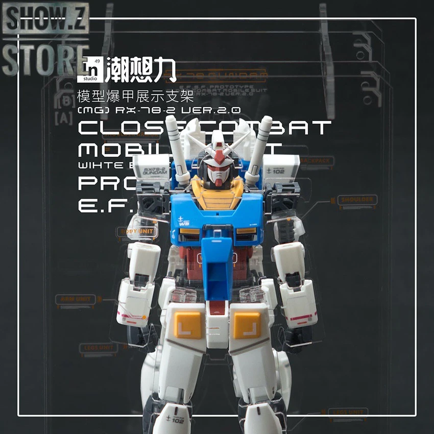 Inforce MG02 MG 1/100 RX-78-2 GUNDAM Ver.2.0 Internal Structure Showcase Display 4 Inforce MG02 MG 1/100 RX-78-2 GUNDAM Ver.2.0 Internal Structure Showcase Display - Image 4