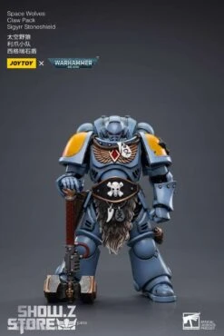 JoyToy Source 1/18 Warhammer 40K Space Wolves Claw Pack Sigyrr Stoneshield -Figure Forge Outlet Store ea77cb95a8