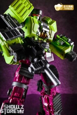 Jinbao DF03 Builder.D Devastator Green Version Set Of 6 Oversized Version 39 Jinbao DF03 Builder.D Devastator Green Version Set Of 6 Oversized Version -Figure Forge Outlet Store eaa83ede79