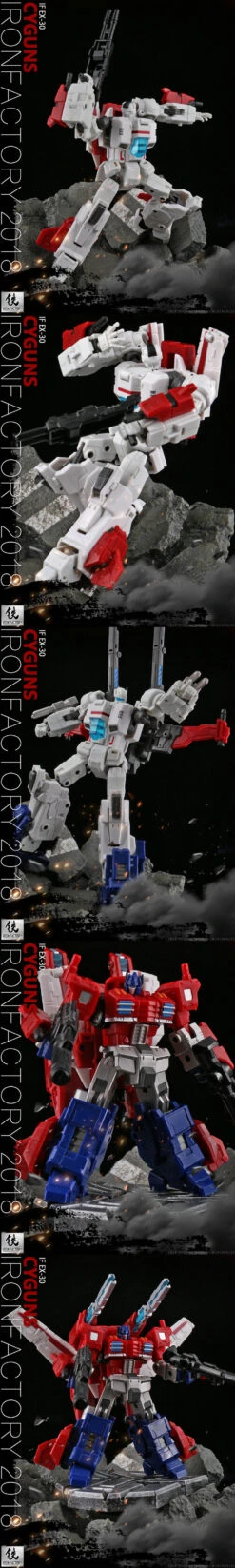 IronFactory EX-30 Cyguns Skyfire Jetfire -Figure Forge Outlet Store ec945008f7