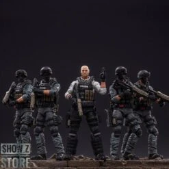JoyToy Source 1/18 City Police Riot Team Set Of 5