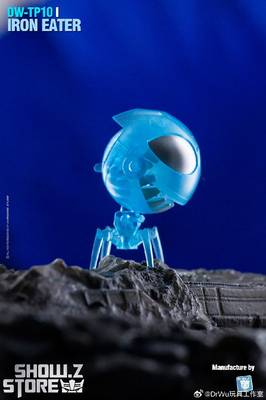 Dr.Wu DW-TP10I Iron Eater TFP Scraplet Blue Transparent Version Set Of 4 3 Dr.Wu DW-TP10I Iron Eater TFP Scraplet Blue Transparent Version Set Of 4 - Image 3