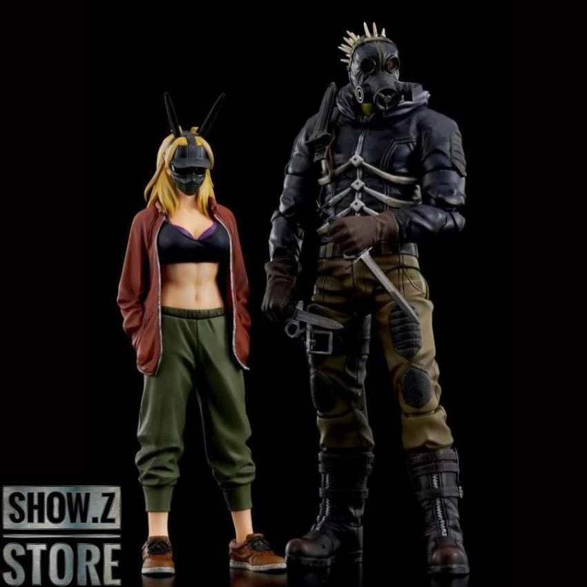 Sentinel Toys 1/12 Dorohedoro Caiman And Nikaido Set Of 2 1 Sentinel Toys 1/12 Dorohedoro Caiman And Nikaido Set Of 2