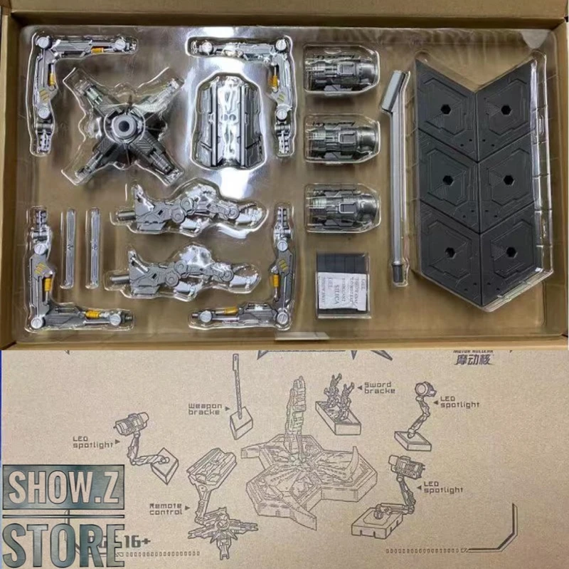 Motor Nuclear MNP-01 Display Base For MN-Q01 & MN-Q02 1 Motor Nuclear MNP-01 Display Base For MN-Q01 & MN-Q02